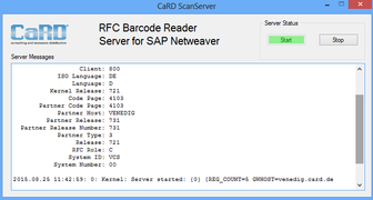 Scan Server SAP Barcode Scan Server SAP